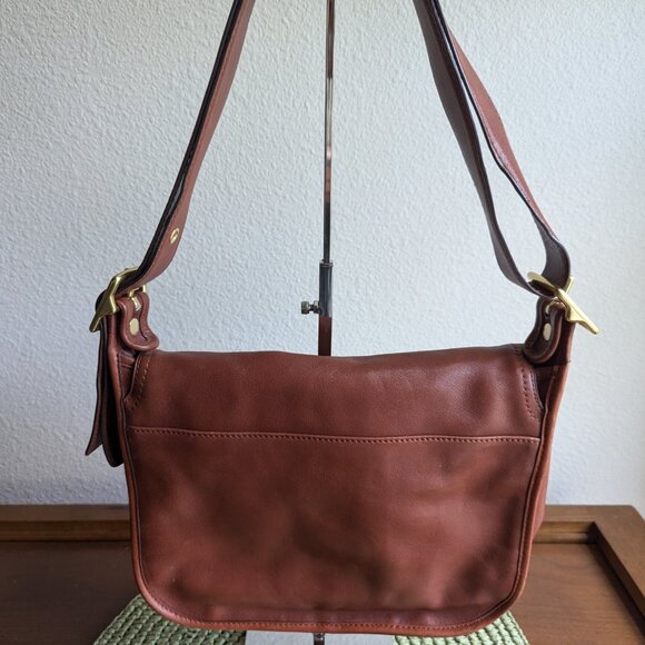 Coach Patricia Chestnut Leather Legacy Shoulder Bag D1276-19921 - Picture 3 of 11